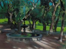 Fontanas Borghese'ių vilos parke